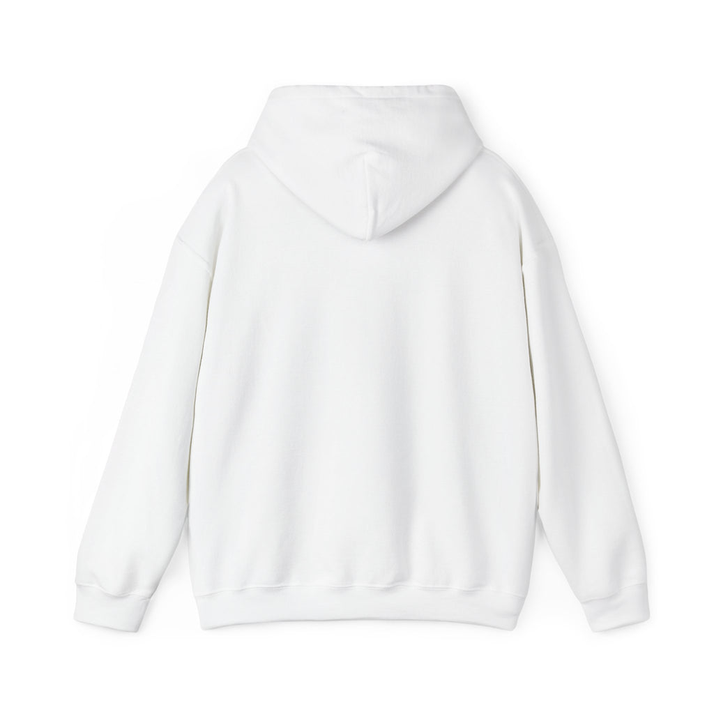 WHITE LOGO HOODIE